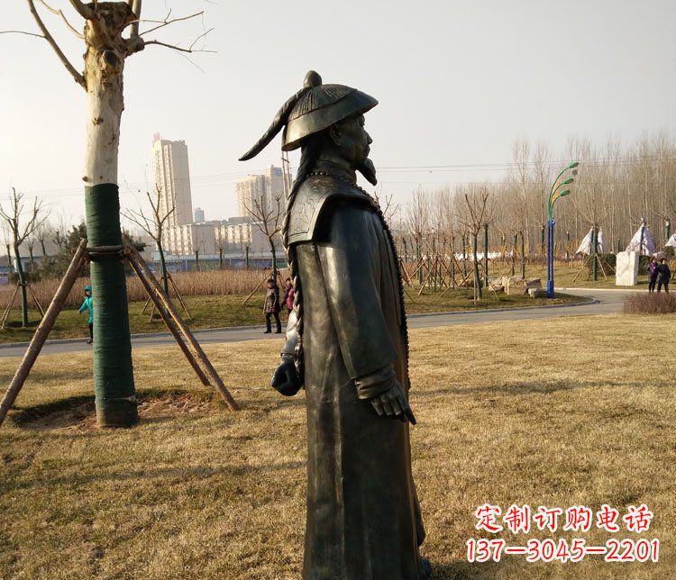沧州林则徐纪念铜雕传承爱国精神