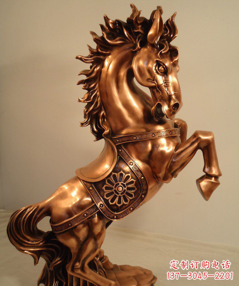 沧州精美的仿铜马雕塑