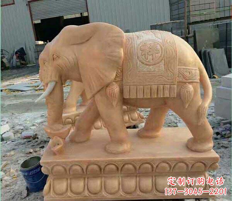 沧州璀璨大象石雕