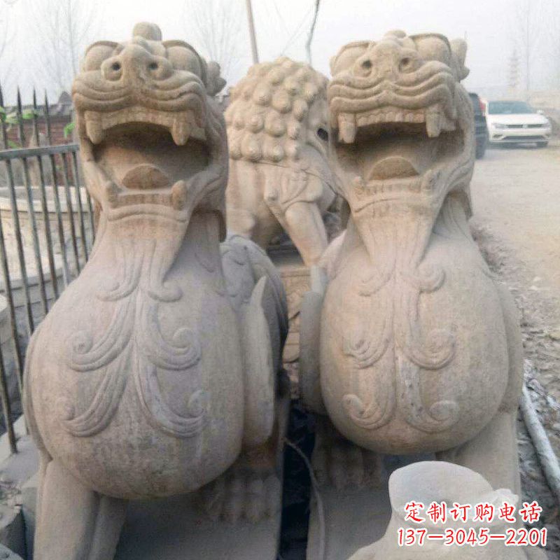 沧州狴犴仿古石雕塑