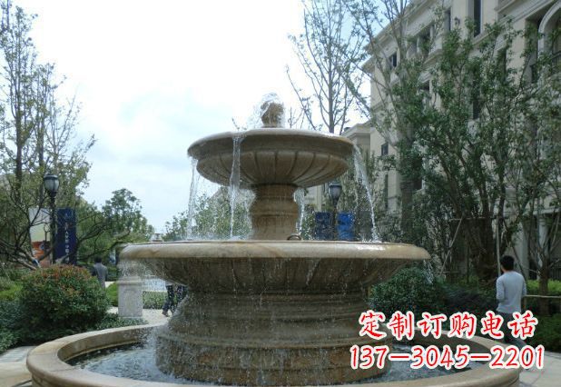 沧州别墅景观大型喷泉石雕 (3)