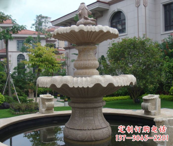 沧州别墅景观欧式喷泉石雕 (3)