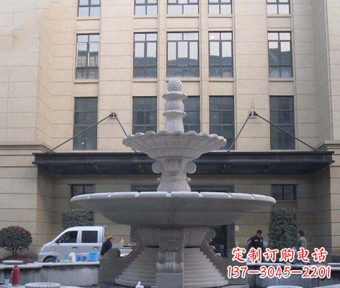沧州别墅景观欧式喷泉石雕