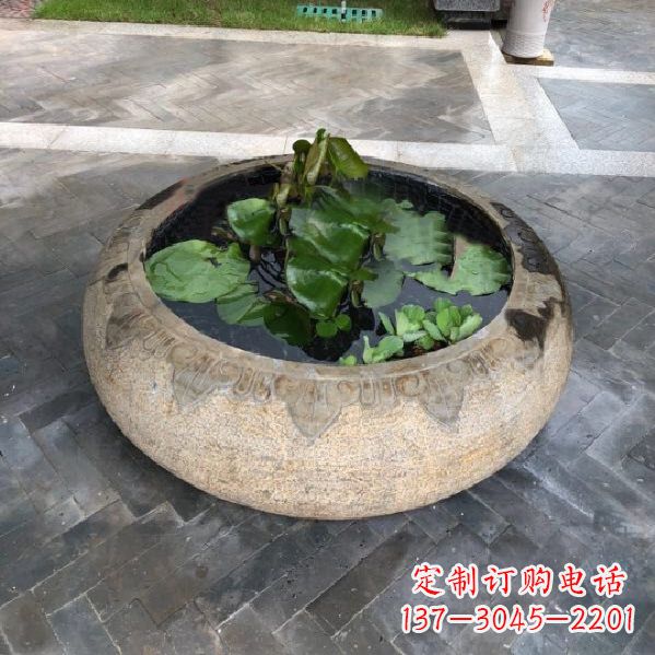 沧州经典古典仿古石雕鱼缸
