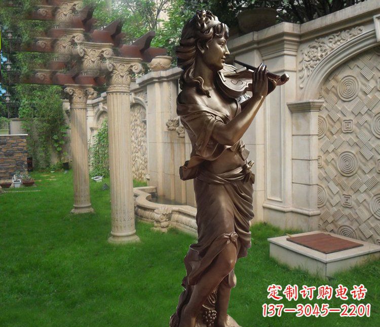 沧州玻璃钢女人雕塑