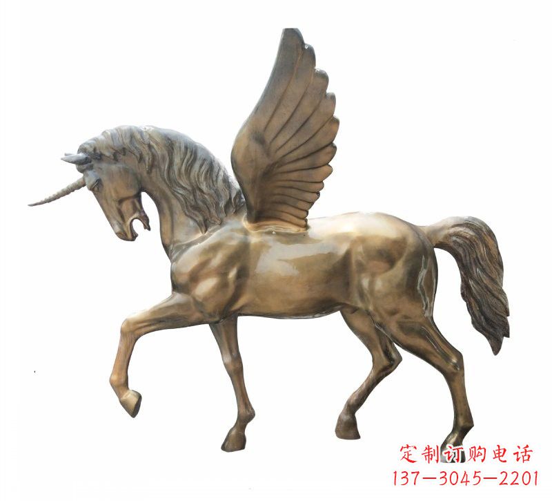 沧州独角兽雕塑玻璃钢的艺术之美