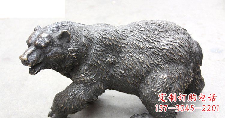 沧州以玻璃钢制作的北极熊雕塑