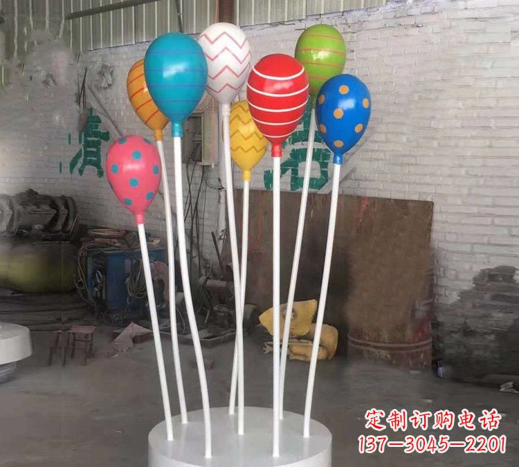 沧州玻璃钢仿真气球雕塑——精美绝伦