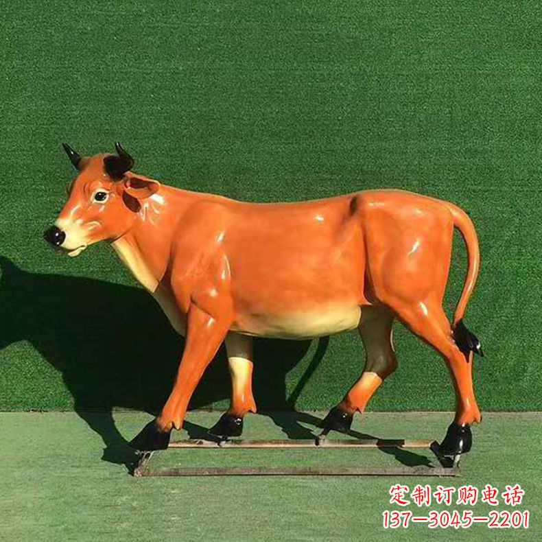 沧州玻璃钢材料制作的动物雕塑