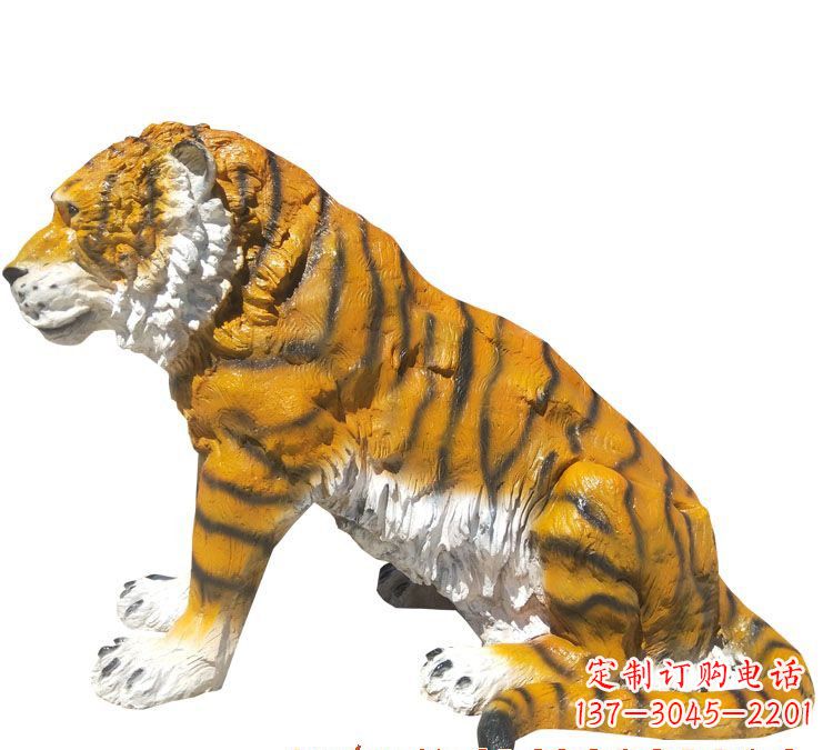 沧州玻璃钢老虎雕塑