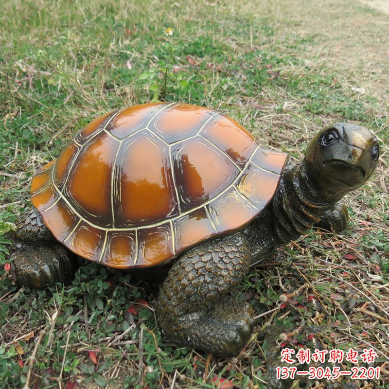 沧州玻璃钢制乌龟雕塑——艺术的精美呈现
