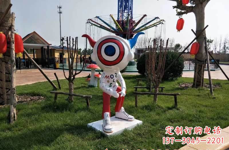 沧州玻璃钢卡通机器人——雕塑艺术的新灵感