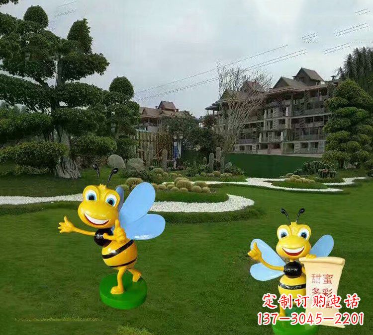 沧州玻璃钢卡通小蜜蜂