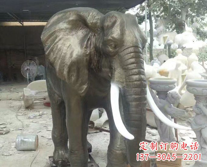 沧州玻璃钢大象雕塑——一座非凡的雕塑