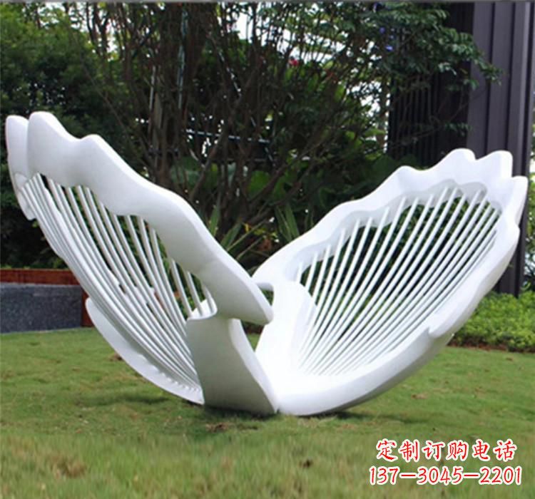 沧州不锈钢贝壳雕塑艺术精品