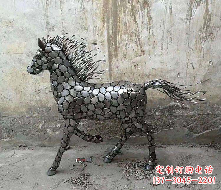 沧州不锈钢奔马雕塑艺术与自由的象征
