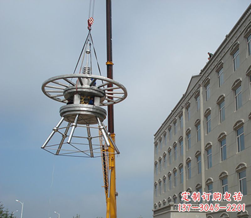 沧州不锈钢避雷针雕塑一种古老又充满现代感的艺术