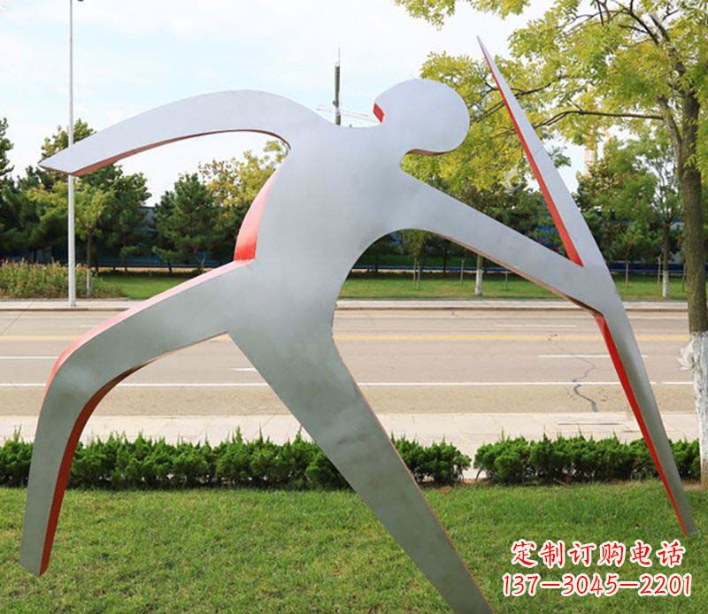 沧州不锈钢标枪雕塑精美的艺术品