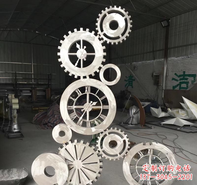 沧州齿轮雕塑精致细腻的艺术品