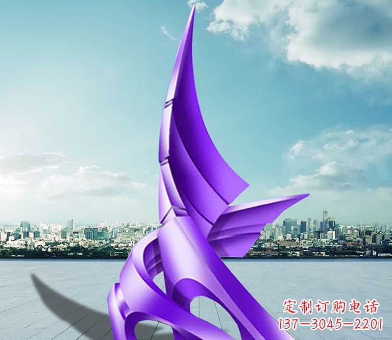 沧州不锈钢船帆雕塑静谧的海洋美景