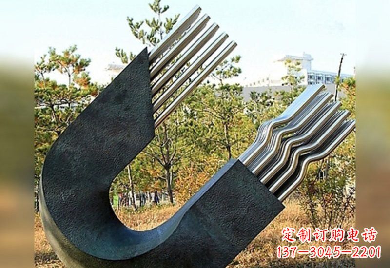 沧州不锈钢磁铁雕塑绚丽多彩的艺术珍品