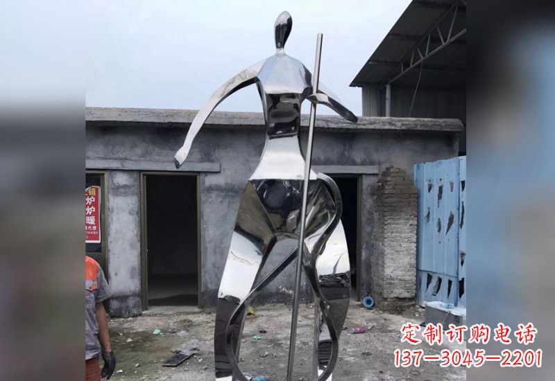 沧州精致的不锈钢大提琴雕塑