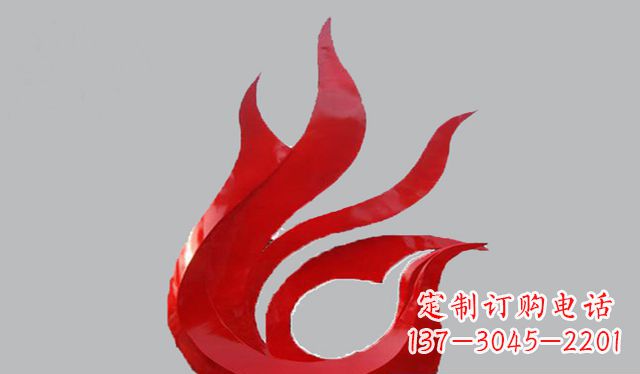 沧州不锈钢凤凰雕塑——传承古代文化之美