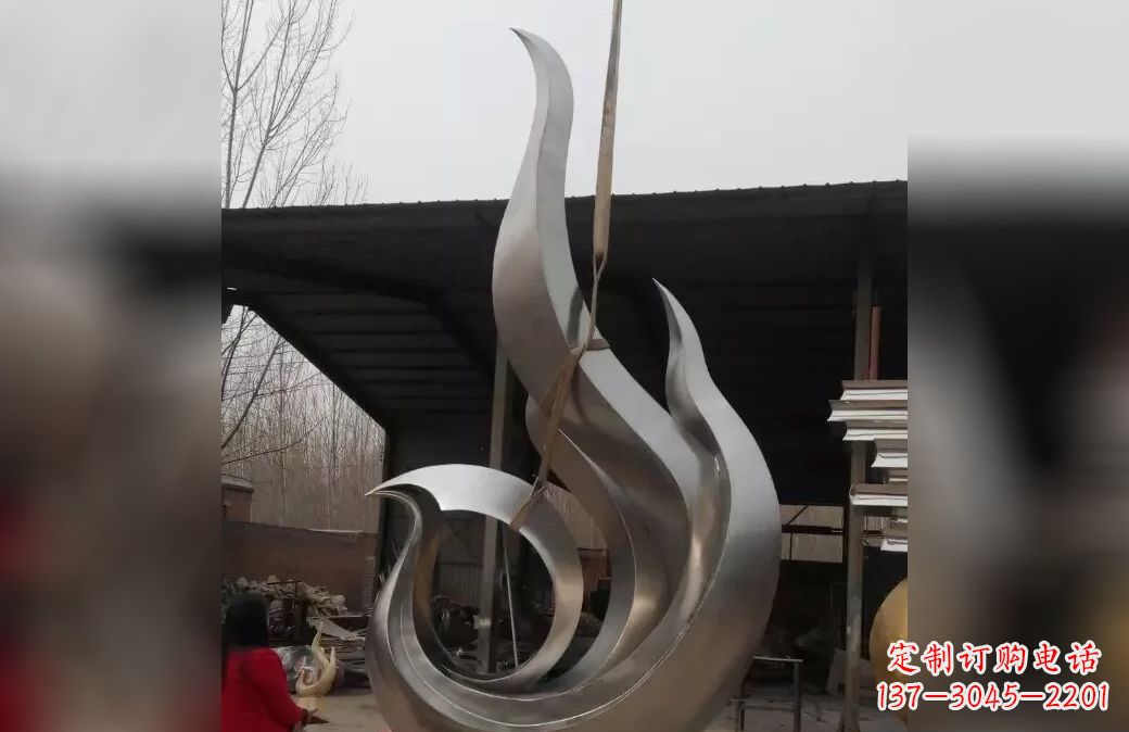 沧州精美不锈钢凤凰雕塑