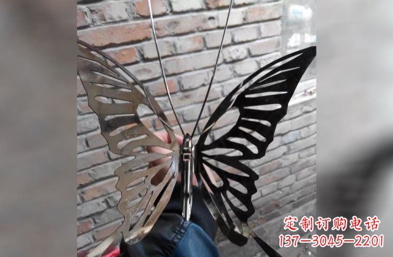 沧州精美不锈钢蝴蝶雕塑
