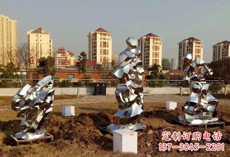 沧州不锈钢太湖石雕塑给人以美的视觉体验