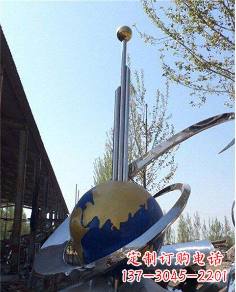 沧州精致的不锈钢地球雕塑