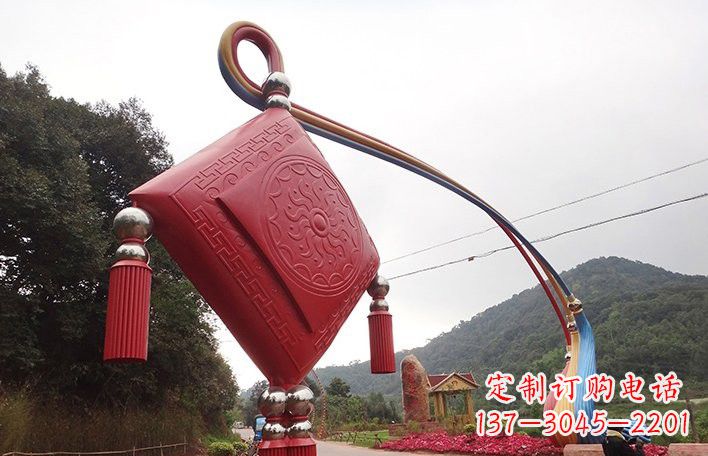 沧州精美不锈钢拱门雕塑