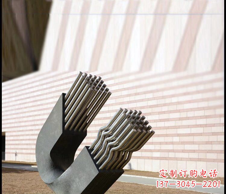 沧州不锈钢磁铁雕塑,给景观带来无限魅力
