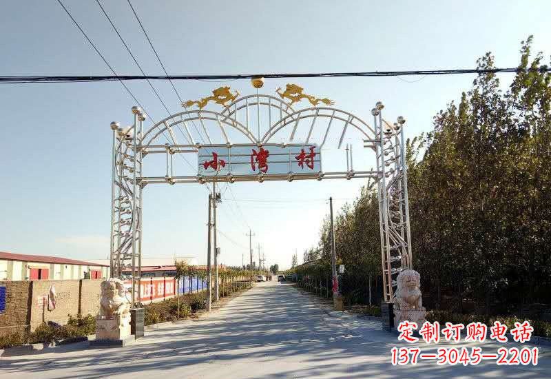沧州不锈钢牌坊雕塑让美丽的传统永存