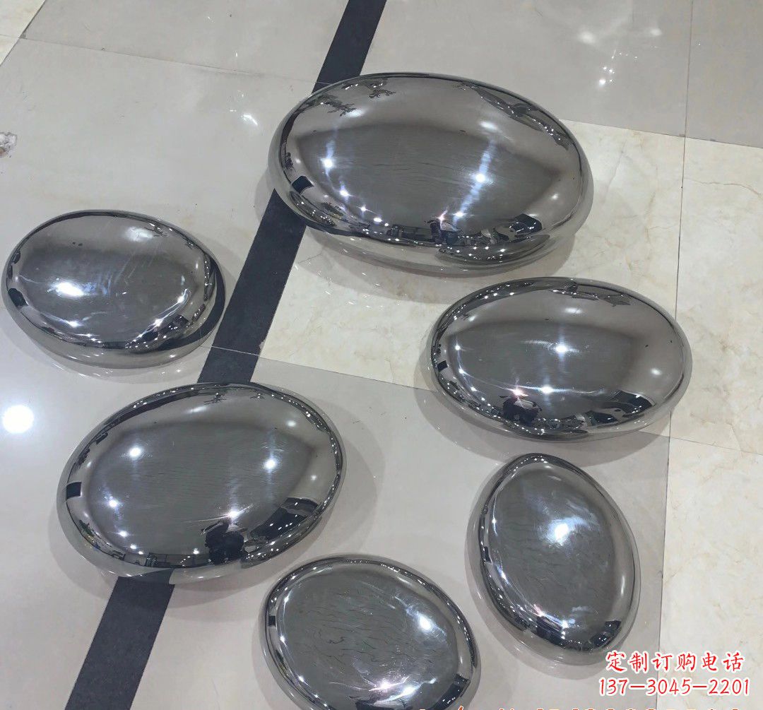 沧州不锈钢鹅卵石雕塑精美的艺术瑰宝
