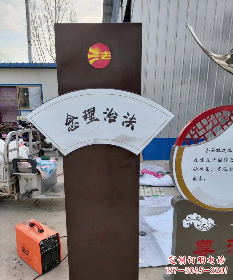 沧州不锈钢标牌雕塑美丽耐用的艺术品