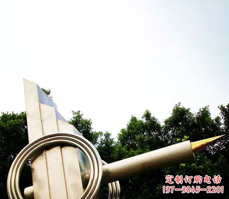 沧州不锈钢钢笔雕塑把简单的钢笔变成艺术品