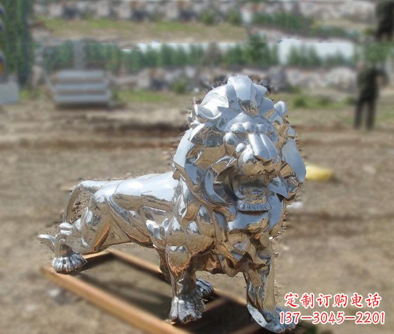 沧州不锈钢雕刻的狮子