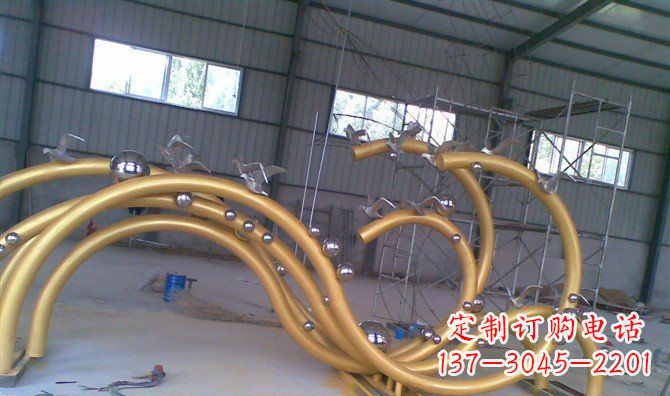 沧州海鸥景观以不锈钢雕塑点亮海岸