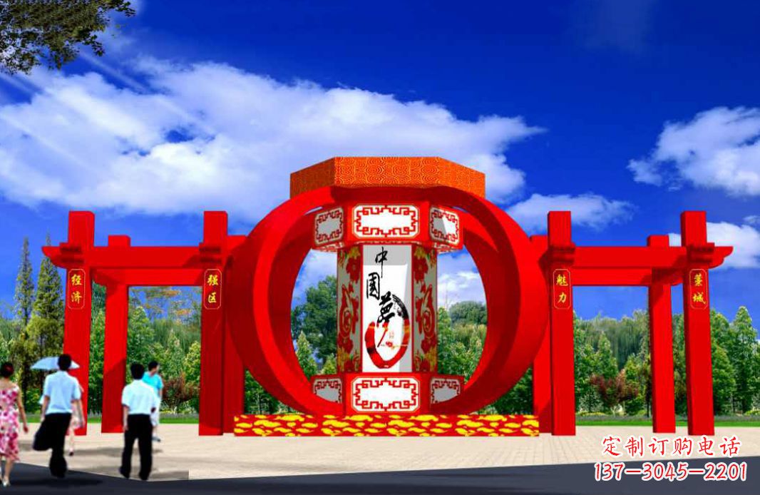 沧州灯笼点亮城市景观