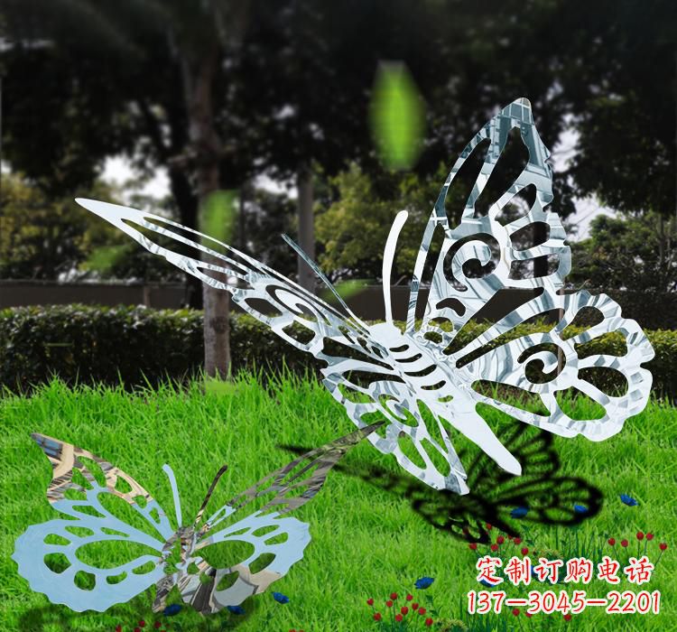 沧州不锈钢蝴蝶雕塑艺术的美丽诠释
