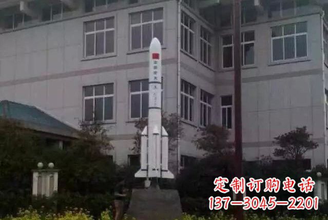 沧州不锈钢火箭雕塑给城市带来无限美