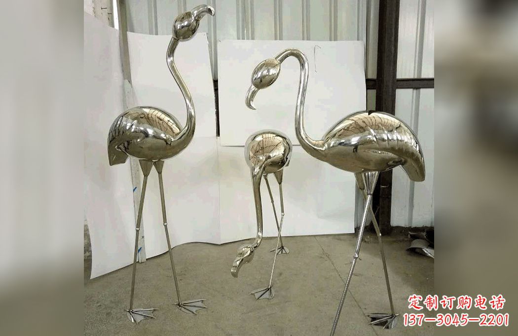 沧州不锈钢火烈鸟——雕塑之美