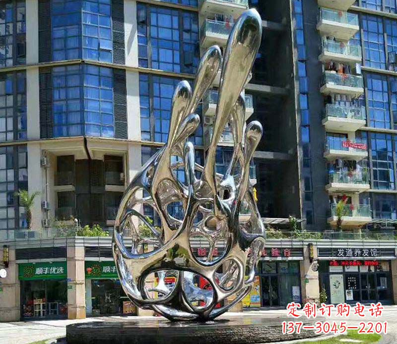 沧州不锈钢火龙果雕塑集艺术与自然之美