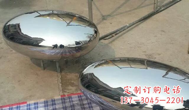 沧州不锈钢鸡蛋雕塑精美的艺术作品