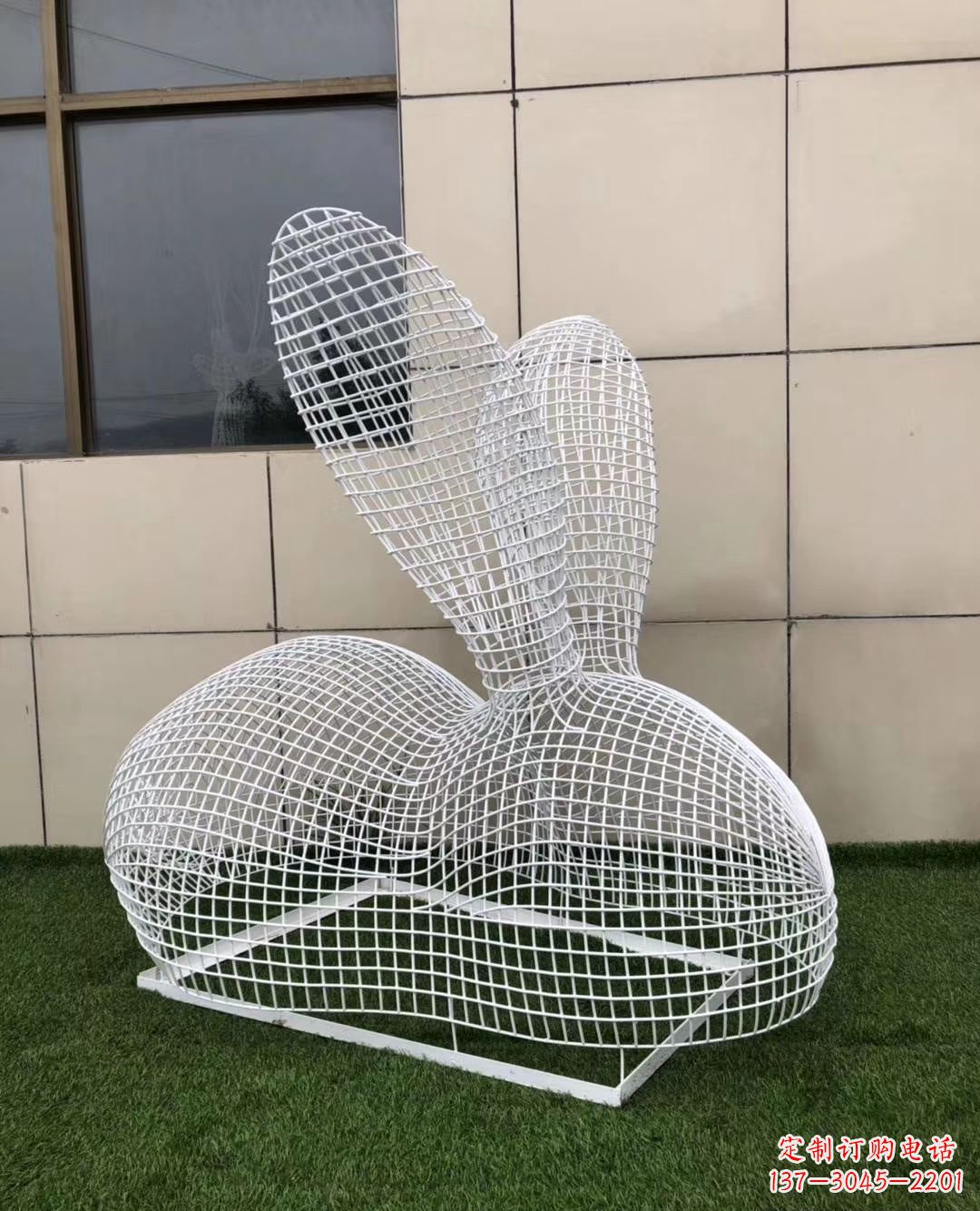 沧州不锈钢镂空动物雕塑精致美观的艺术品