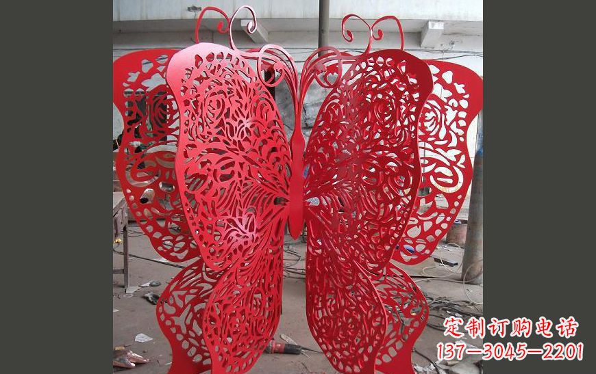 沧州不锈钢蝴蝶公园景观雕塑