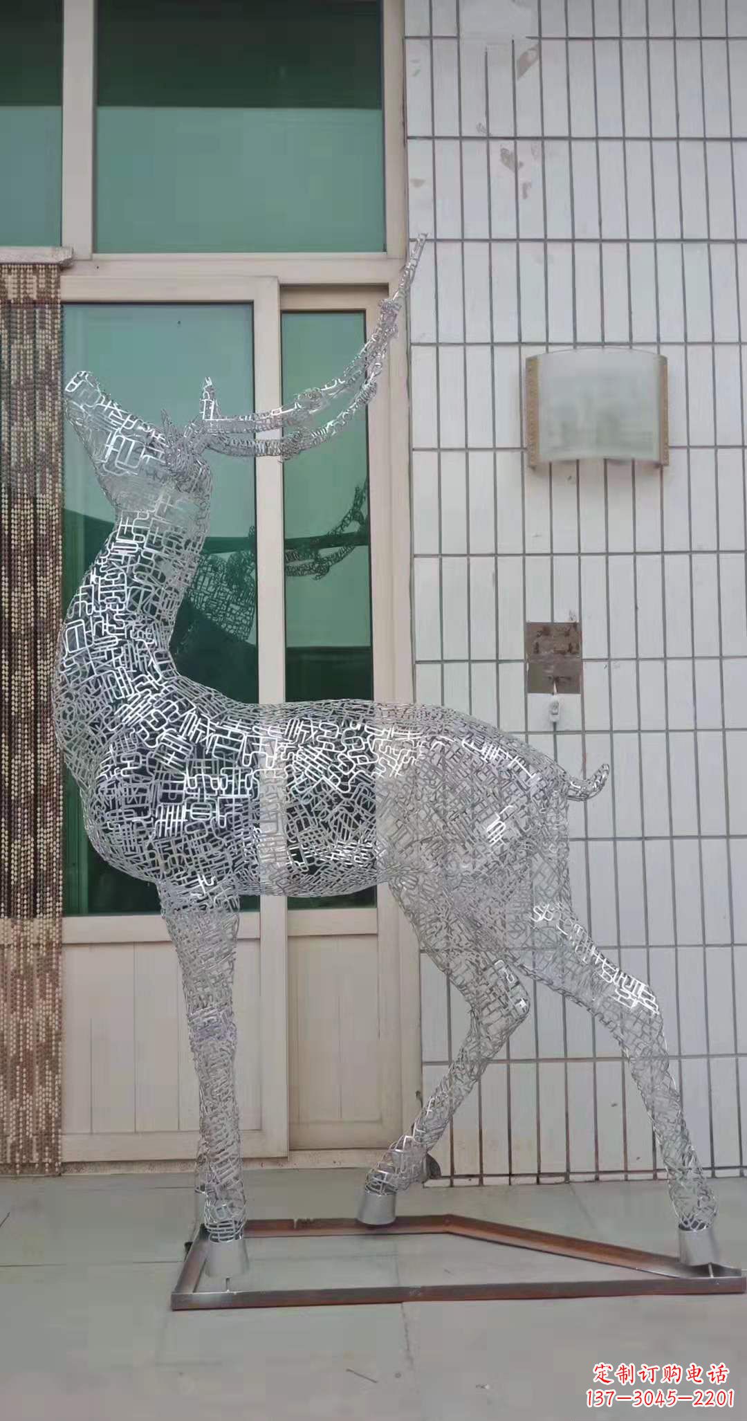 沧州不锈钢铁艺动物雕塑——艺术与自然的完美结合