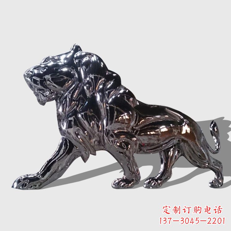 沧州不锈钢西洋狮子雕塑