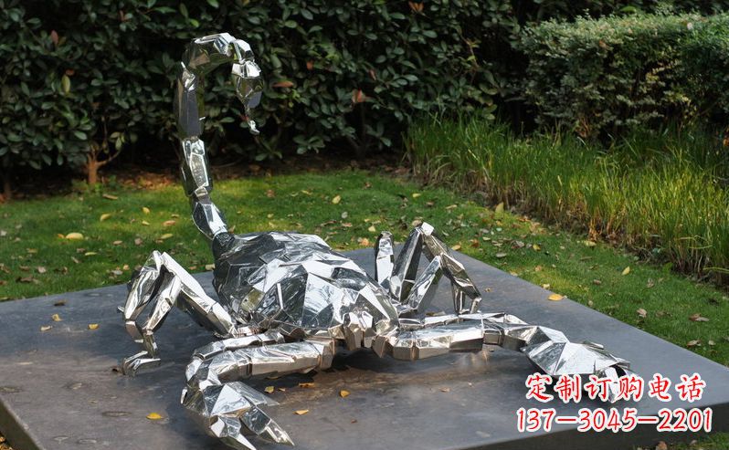 沧州不锈钢蝎子雕塑